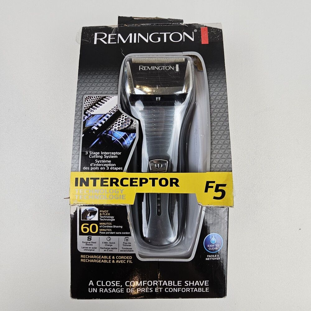 Remington F5 Power Series Foil Shaver Cordless Electric Razor Tested